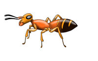 Inpired vom Spiel "Ants"